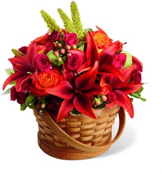 The Abundant Harvest Basket from Parkway Florist in Pittsburgh PA